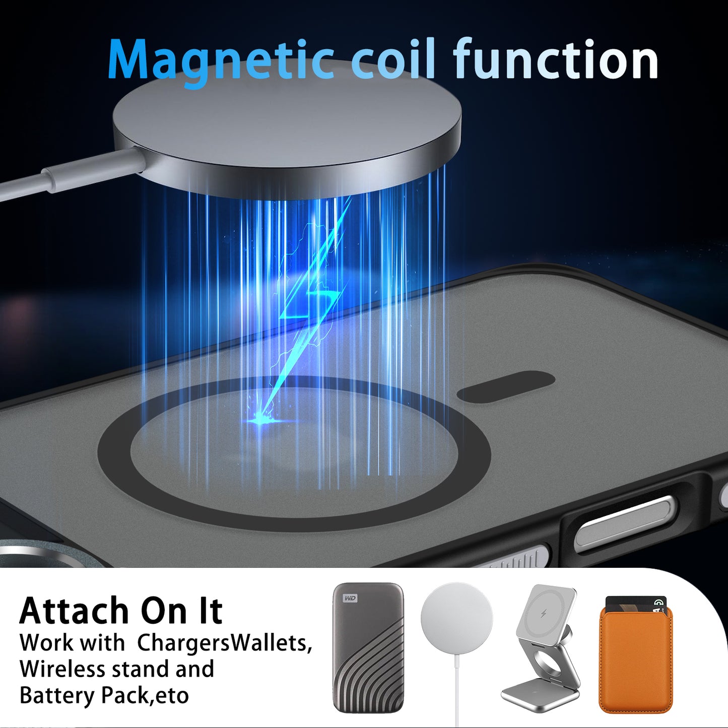 iPhone Air Hybrid Matte Magsafe Case