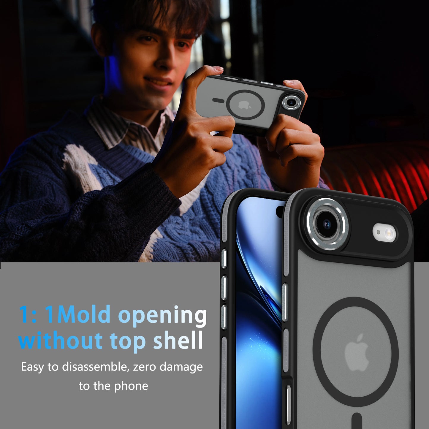 iPhone Air Hybrid Matte Magsafe Case
