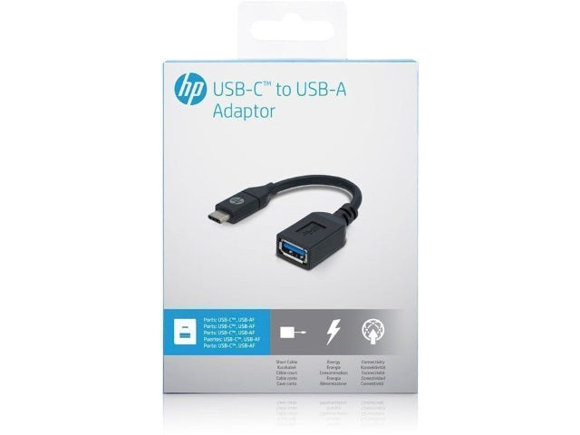 HP USB C v3.0 - A(F) Cable 10cm