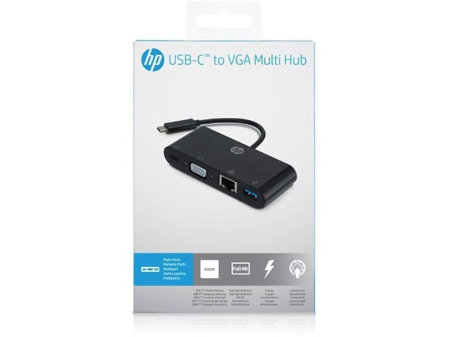 HP USB C to VGA/USB C/USB A/LAN
