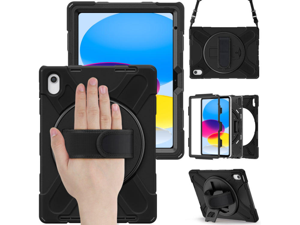 3sixT Apache w Shoulder Strap - iPad 10.9/11 Gen10/A16 (B2B)