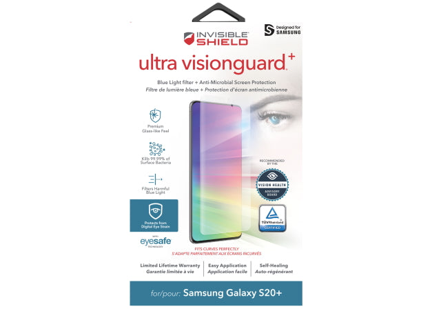 InvisibleShield Ultra VisionGuard Screen Protector for GS20+