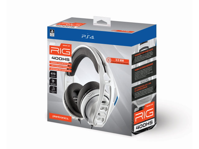 RIG 400 HS Headset - White