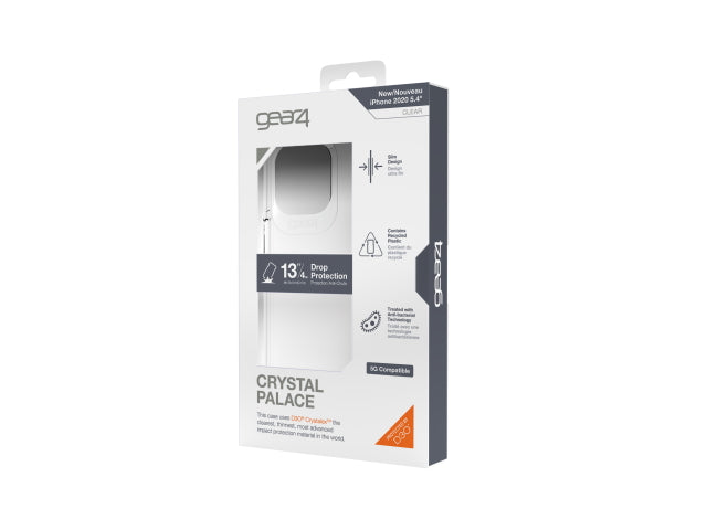 Gear4 D3O Crystal Palace for iPhone 12 mini - Clear