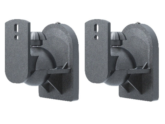 Goobay - TV WH SpeakerMount (2pcs) black BOX