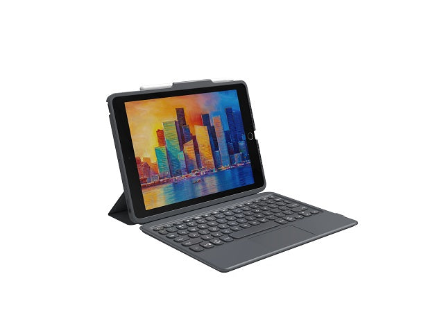 ZAGG-Keyboard-Pro Keys Touch-Apple-iPad 10.2 Pro-FG-Charcoal