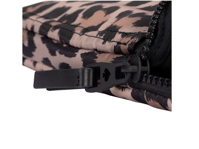 KSNY Puffer Sleeve up to 14 Laptop - Classic Leopard