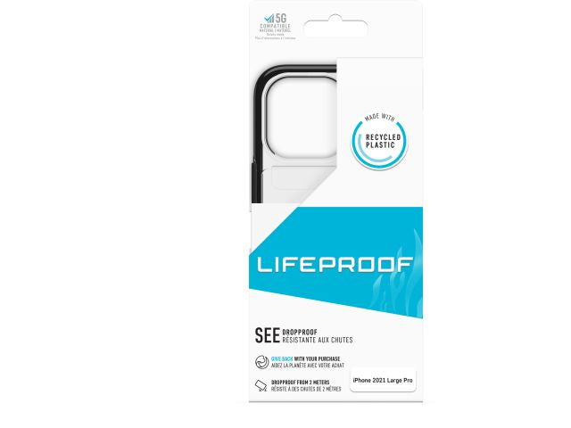 Lifeproof See for iPhone 13 Pro - Clear/Black