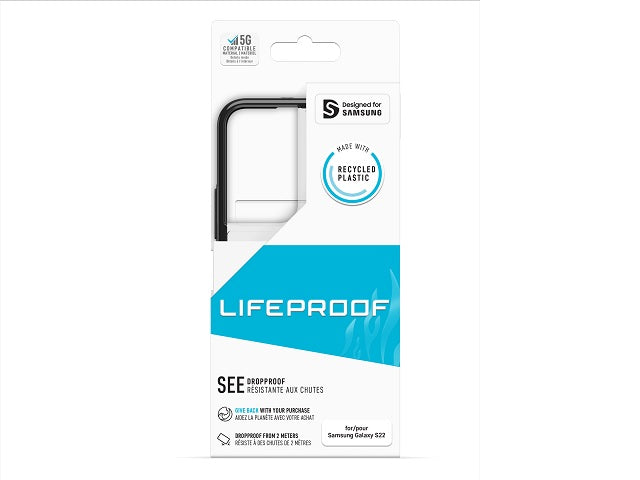 Lifeproof See - Samsung GS22+ - Clear/Black
