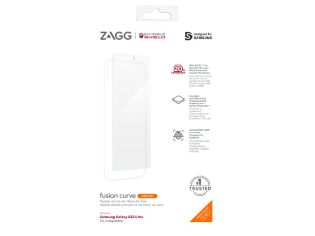 InvisibleShield Fusion D30 Curve - Samsung GS22 Ultra