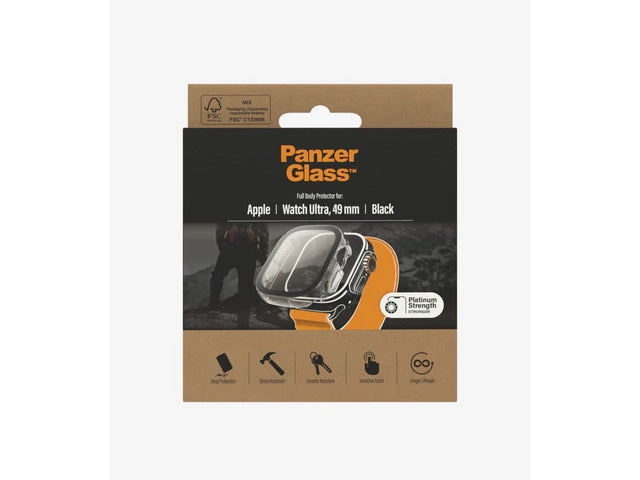 PanzerGlass Full Body AB - Apple Watch Ultra 49mm - Black
