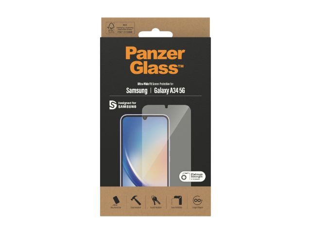PanzerGlass UltraWide Fit SP - Samsung A34 5G