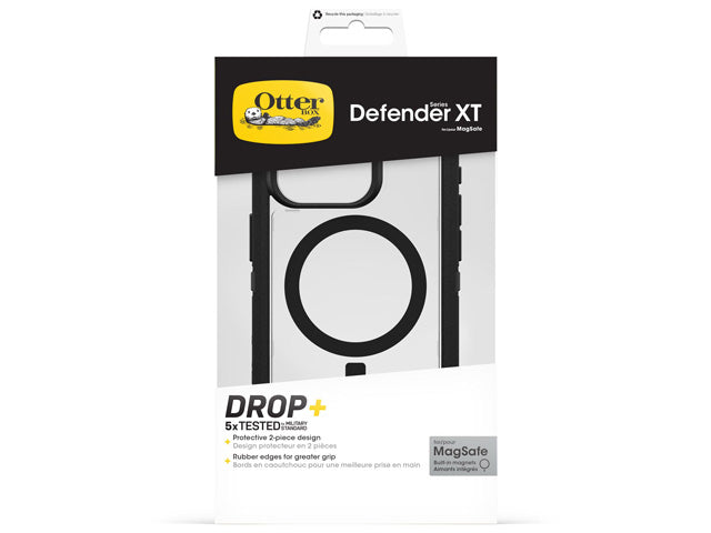 OtterBox Defender XT - CLEAR iPhone 15 Pro Max - Dark Side