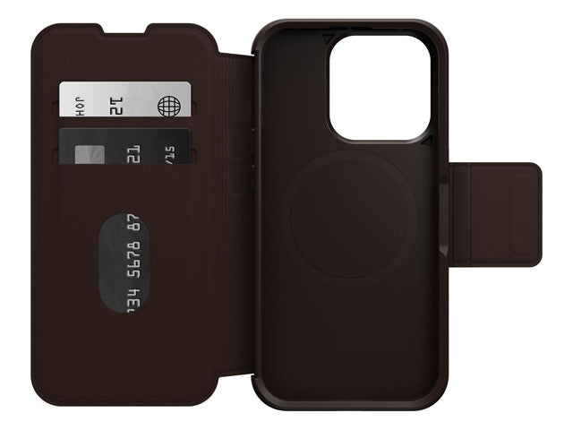 OtterBox Strada Magsafe - iPhone 15 Pro - Espresso