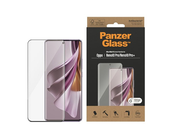 PanzerGlass UltraWide Fit SP - Oppo Reno10 Pro/10 Pro+ Black