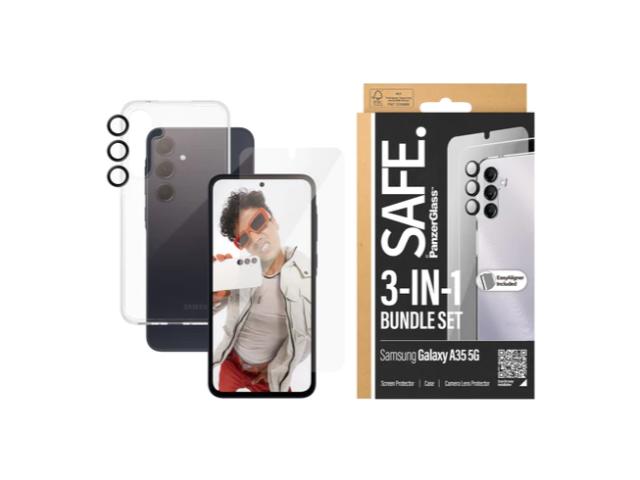 SAFE by Panzer 3 in 1 Bundle - Samsung Galaxy A35