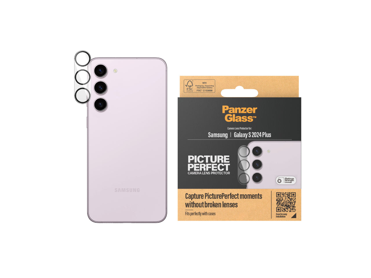 PanzerGlass Picture Perfct Lens Protector-Samsung GS24+