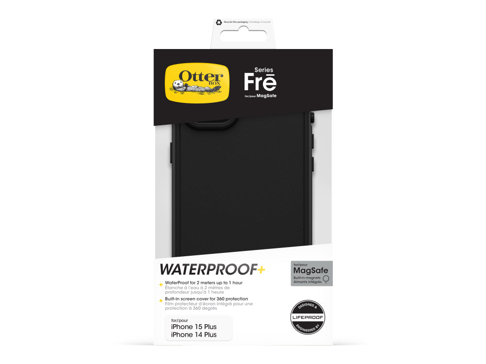OtterBox Fre MagSafe - iPhone 15 Plus - Black