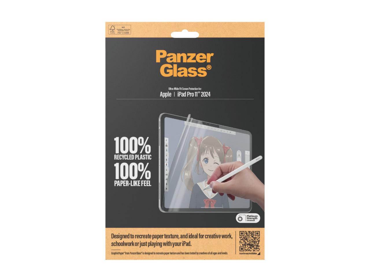 PanzerGlass Graphic Paper SP - iPad Pro 11 Gen 5 2024