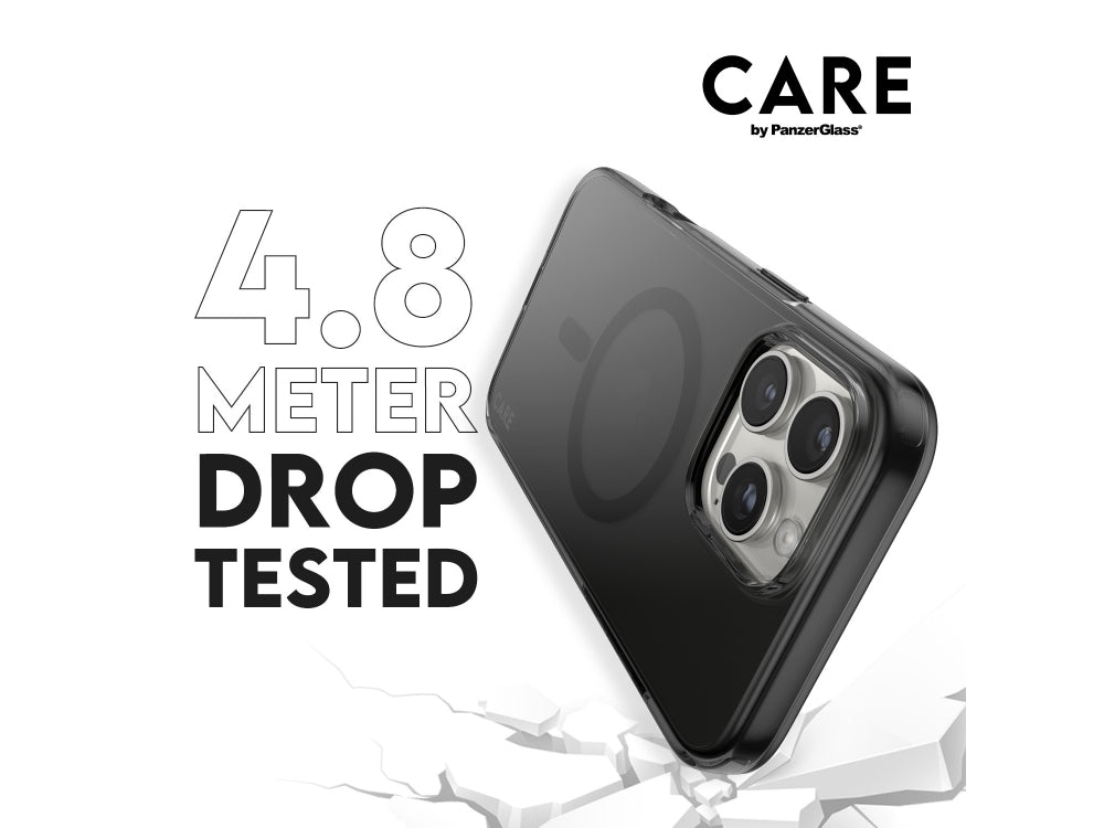 CARE by Panzer Flgship (MS) Case -iPhone 16 Pro - Smokey