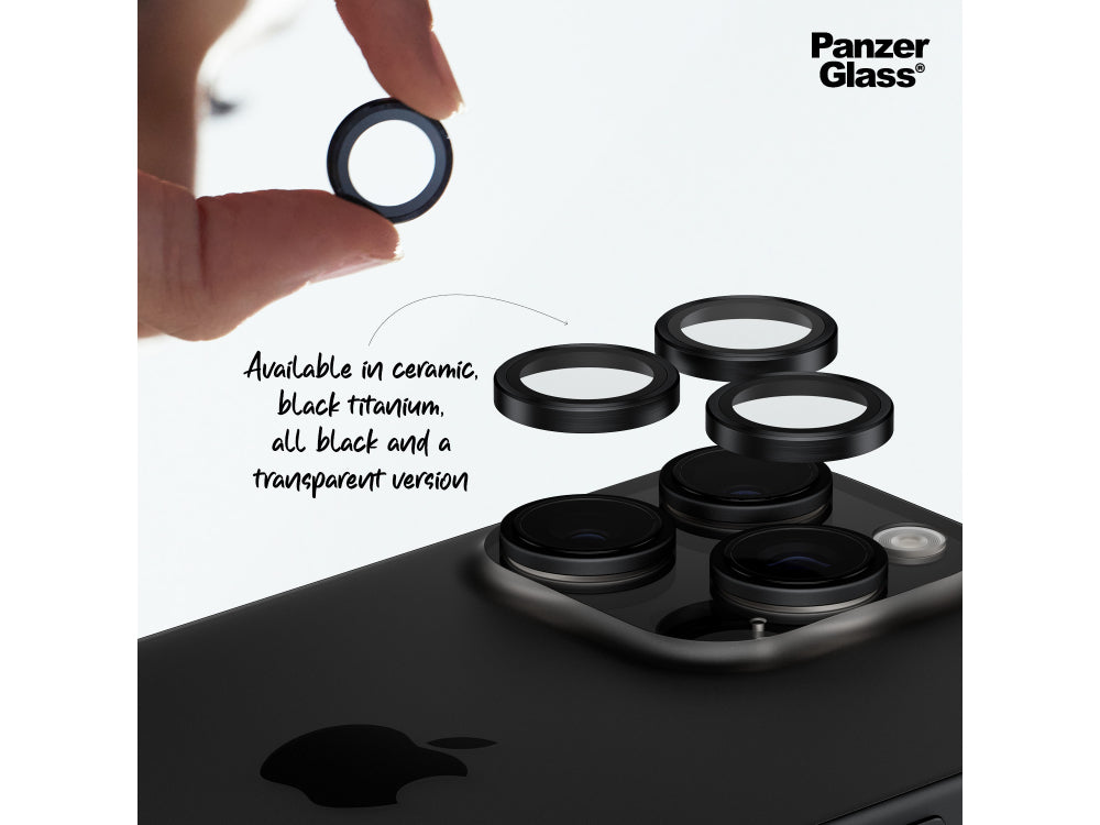 PanzerGlass Ceramic Hoops LP -iPhone 16 Pro/ProMax