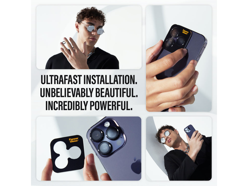 PanzerGlass Ceramic Hoops LP -iPhone 16 Pro/ProMax