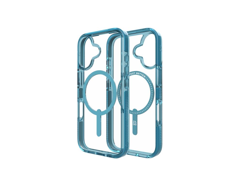 ZAGG Santa Cruz Snap Case - iPhone 16 - Retro Blue