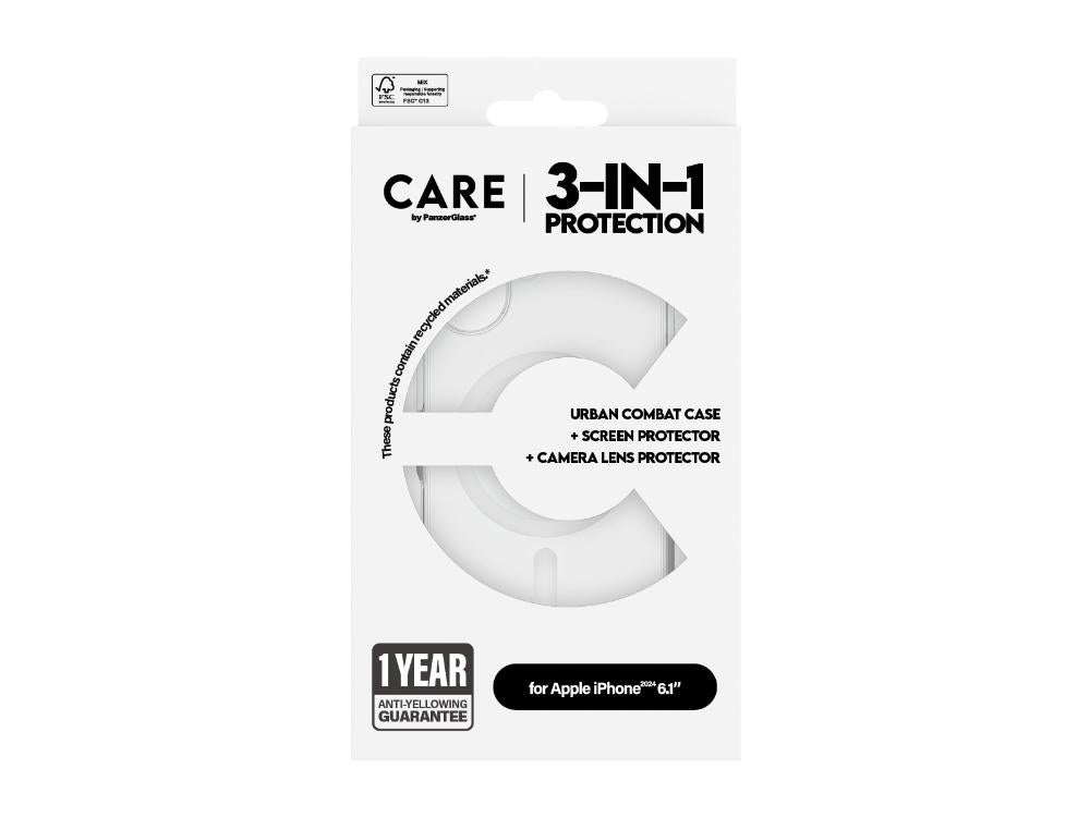 CARE by Panzer Flagship 3-in-1 Bundle -iPhone 16