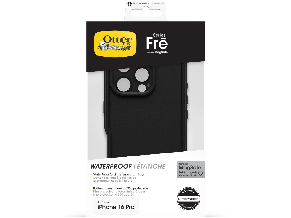 OtterBox Fre MagSafe - iPhone 16 Pro - Black