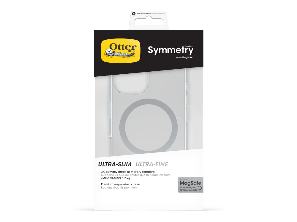 OtterBox Symmetry MagSafe - iPhone 16 - Clear