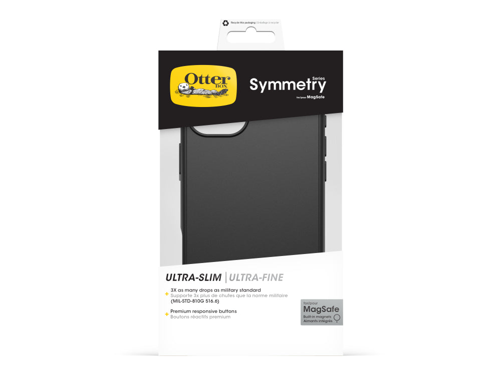 OtterBox Symmetry MagSafe - iPhone 16 Plus - Black