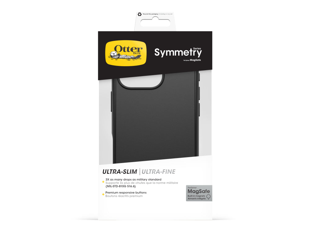 OtterBox Symmetry MagSafe - iPhone 16 Pro - Black