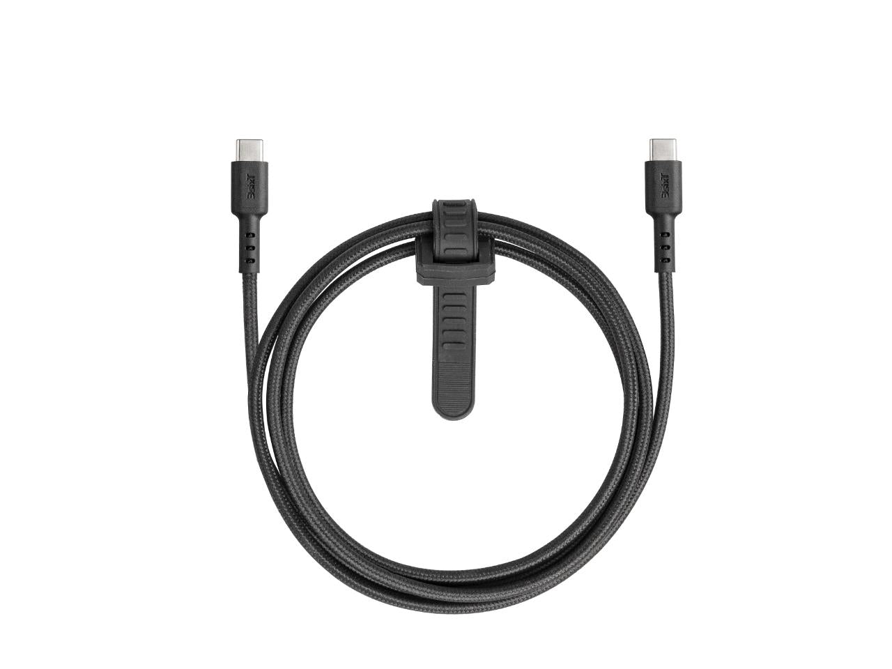 3sixT Tough USB-C to USB-C 100W Cable 3m - Black