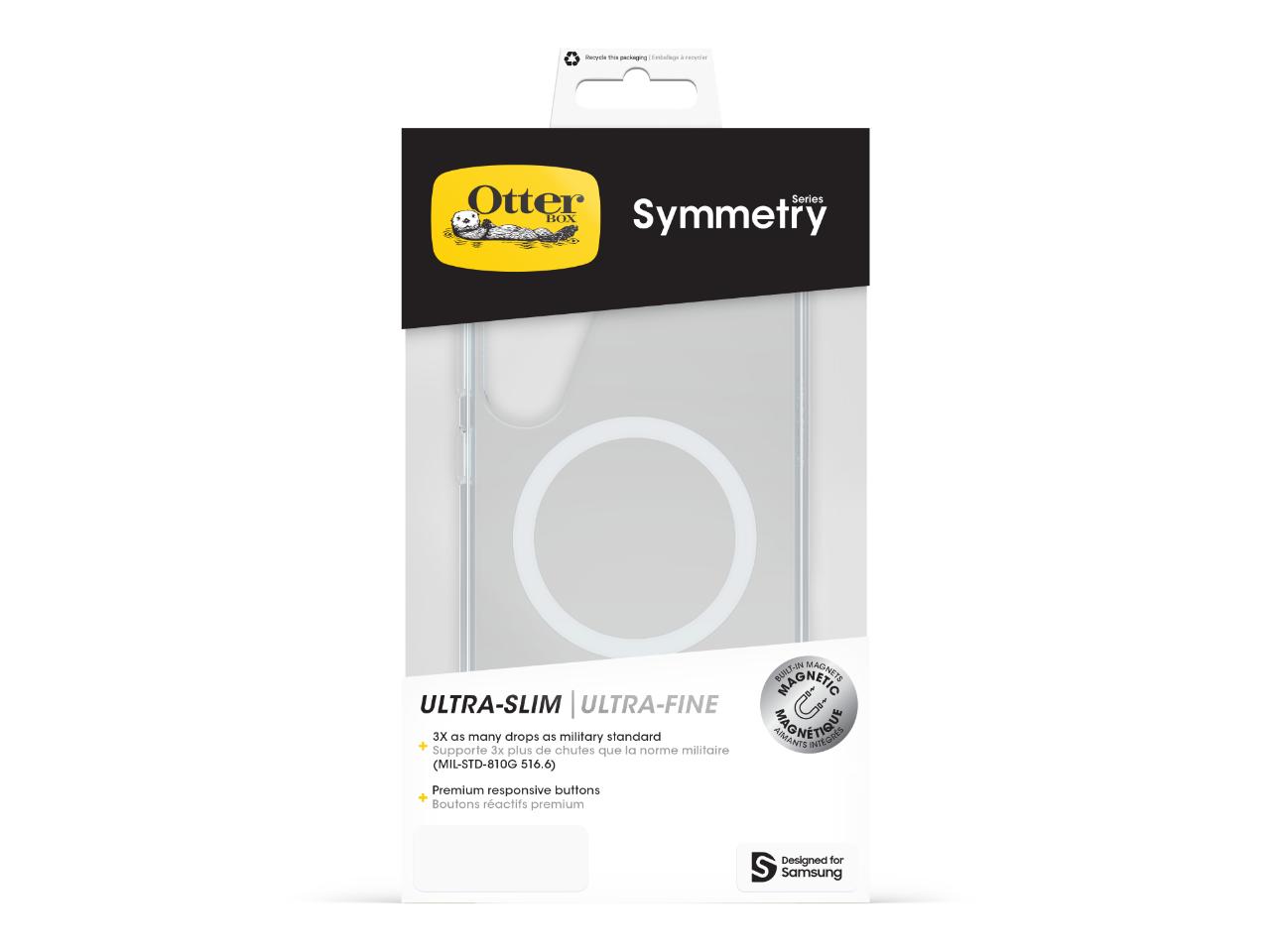OtterBox Symmetry Magnets - Samsung GS25+ - Clear