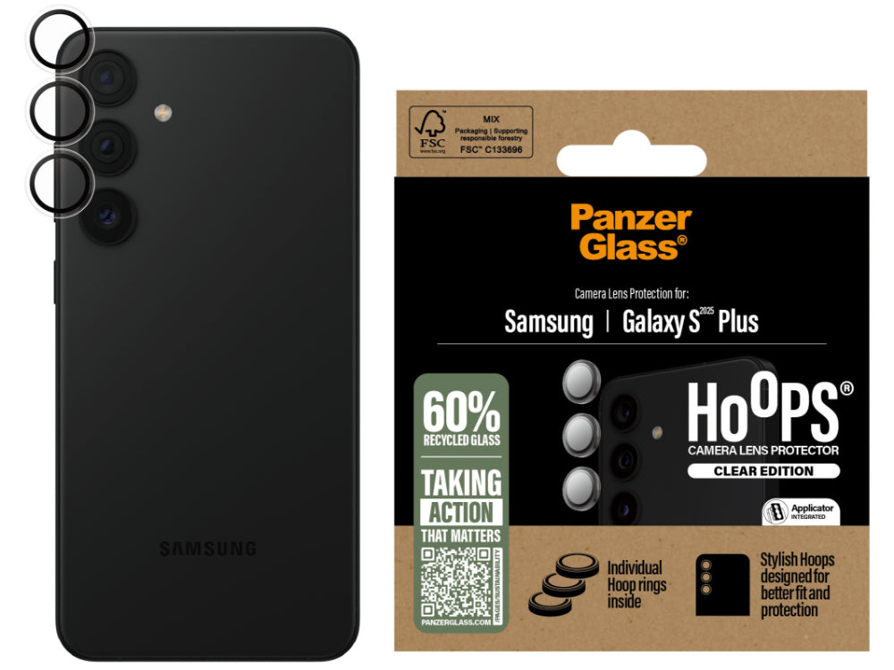 PanzerGlass Hoops Lens Protector-Samsung GS25+ - Clear