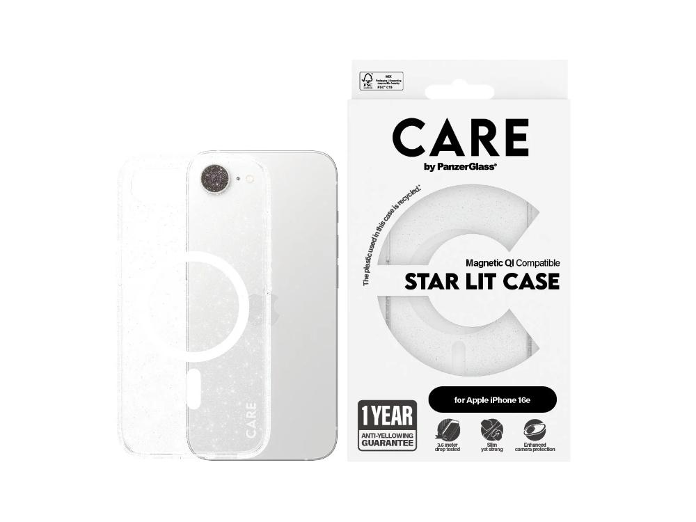 CARE by Panzer Flagship Case (MS) - iPhone 16e - StrLt/Wht