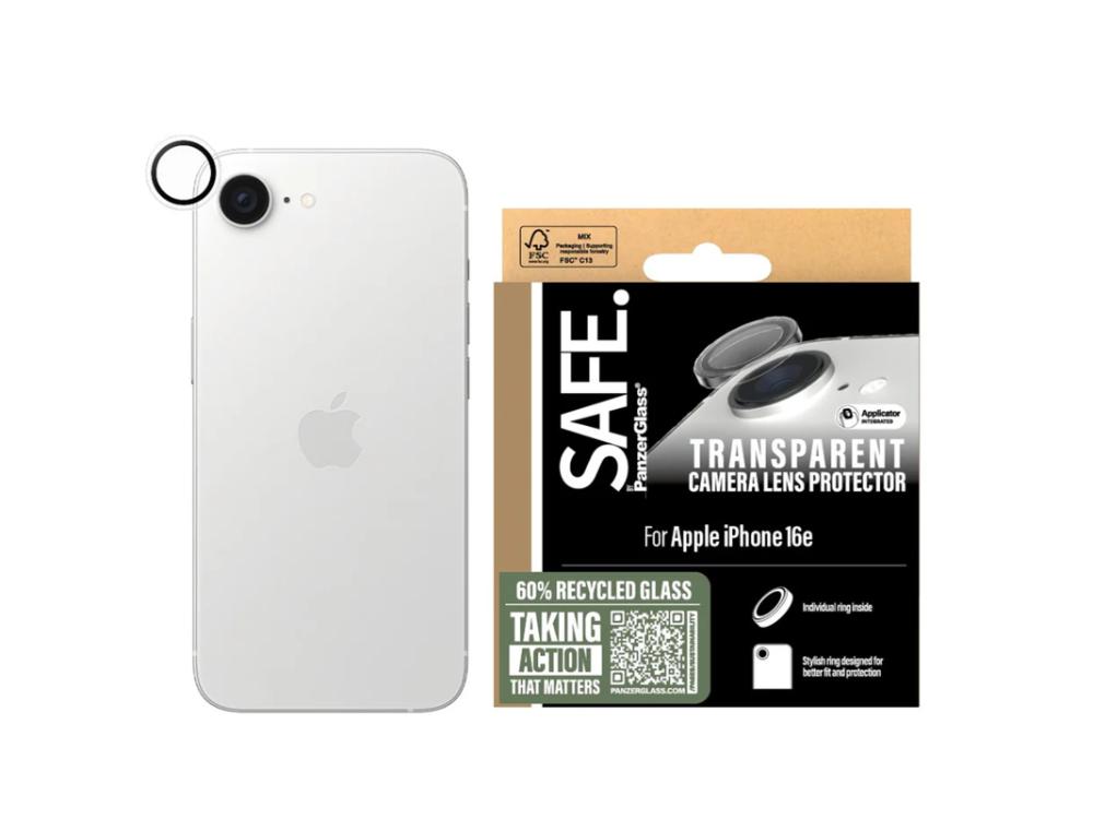 SAFE by Panzer Camera LP - iPhone 16e - Clear