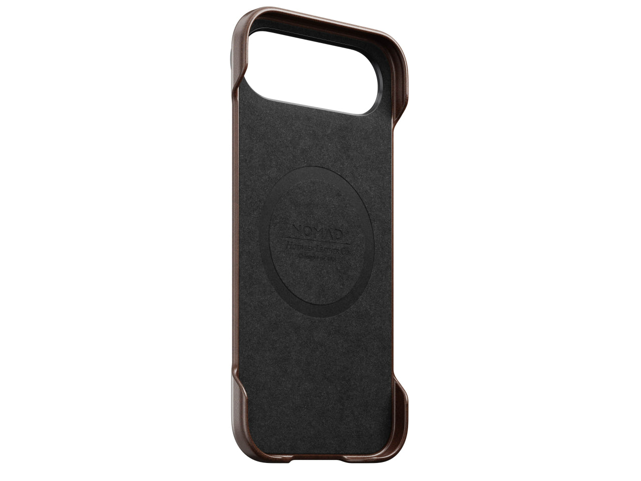NOMAD Traditional Leather - iPhone Air - RstcBrwn Horween