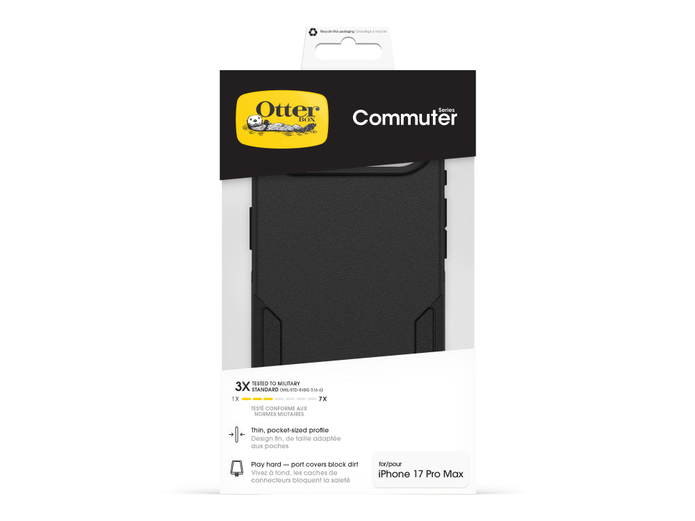 OtterBox Commuter MagSafe (CC) - iPhone Air - Black