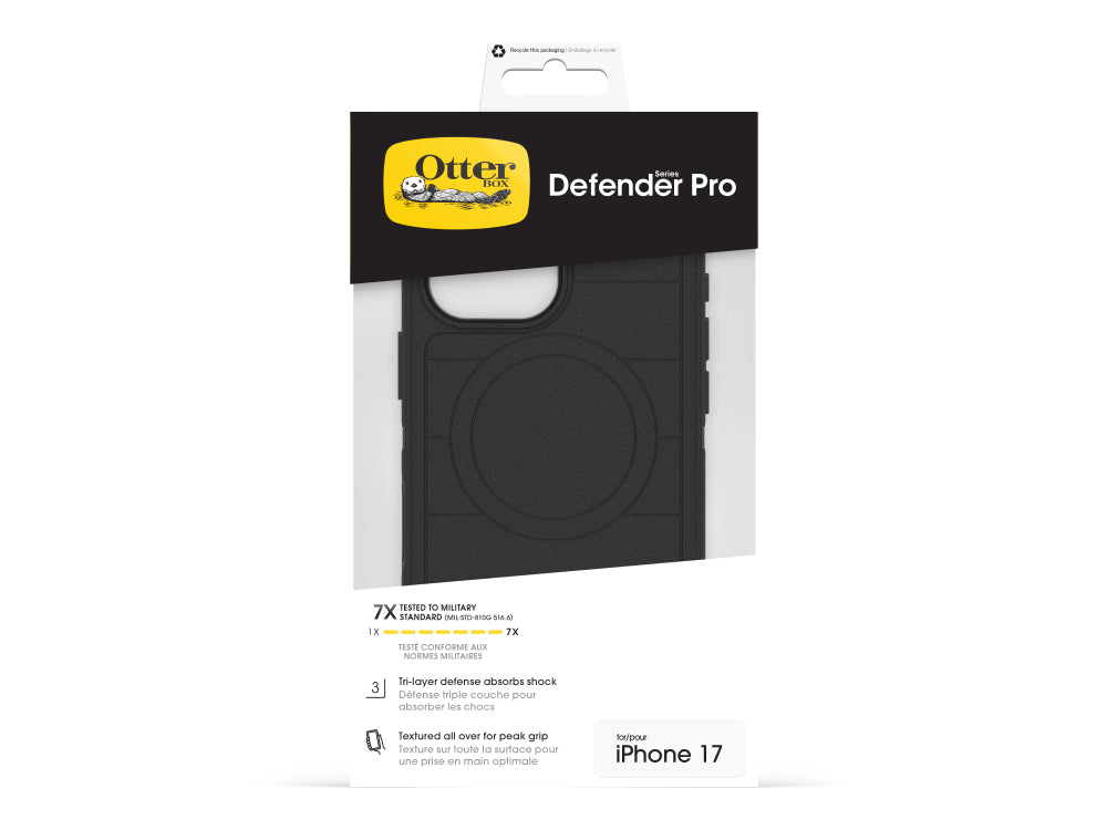 OtterBox Defender Pro MagSafe (CC) - iPhone 17 - Black