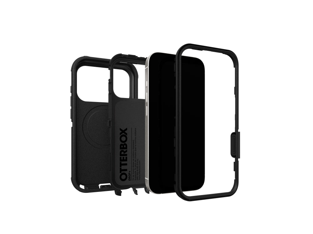 OtterBox Defender Pro MagSafe (CC) - iPhone 17 Pro - Black
