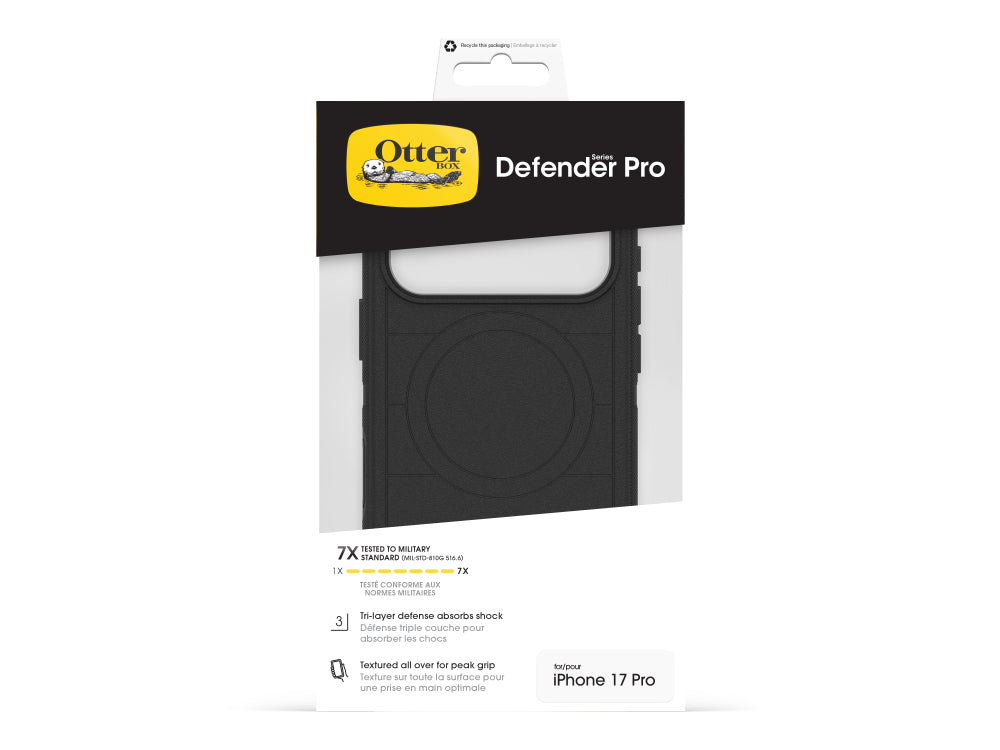 OtterBox Defender Pro MagSafe (CC) - iPhone 17 Pro - Black