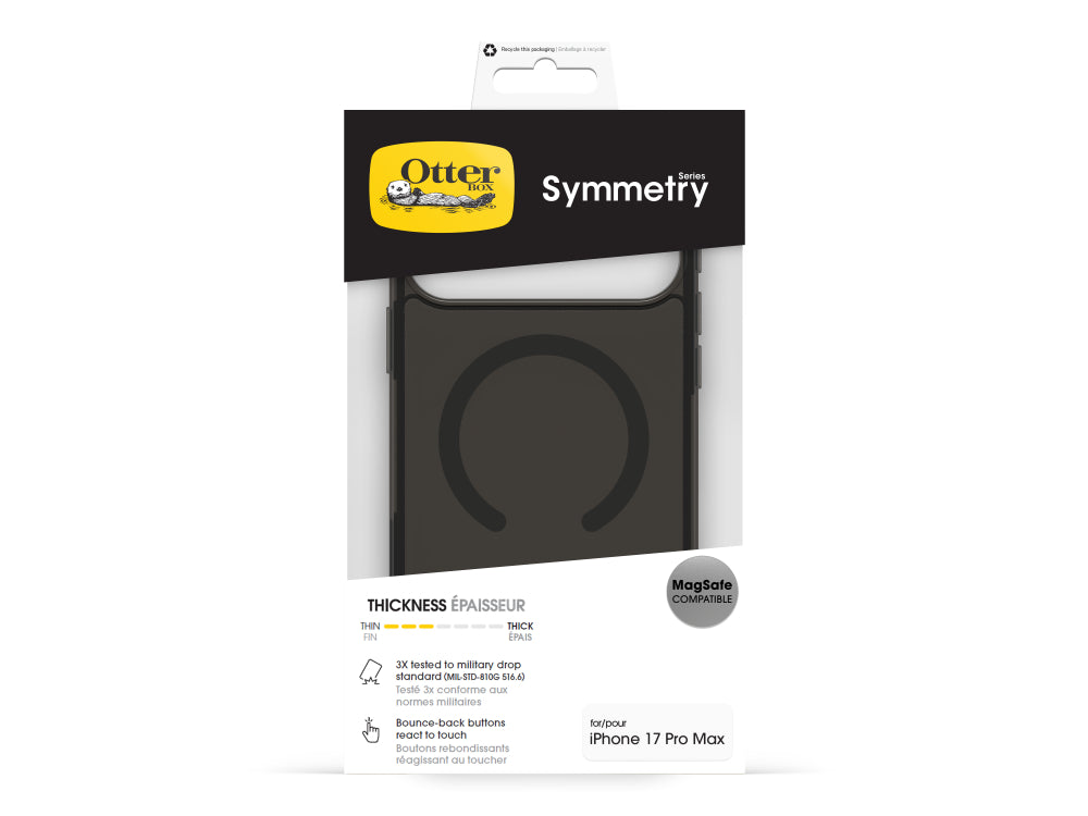 OtterBox Symmetry MagSafe (CC) - iPhone 17 Pro Max -Blk Mist