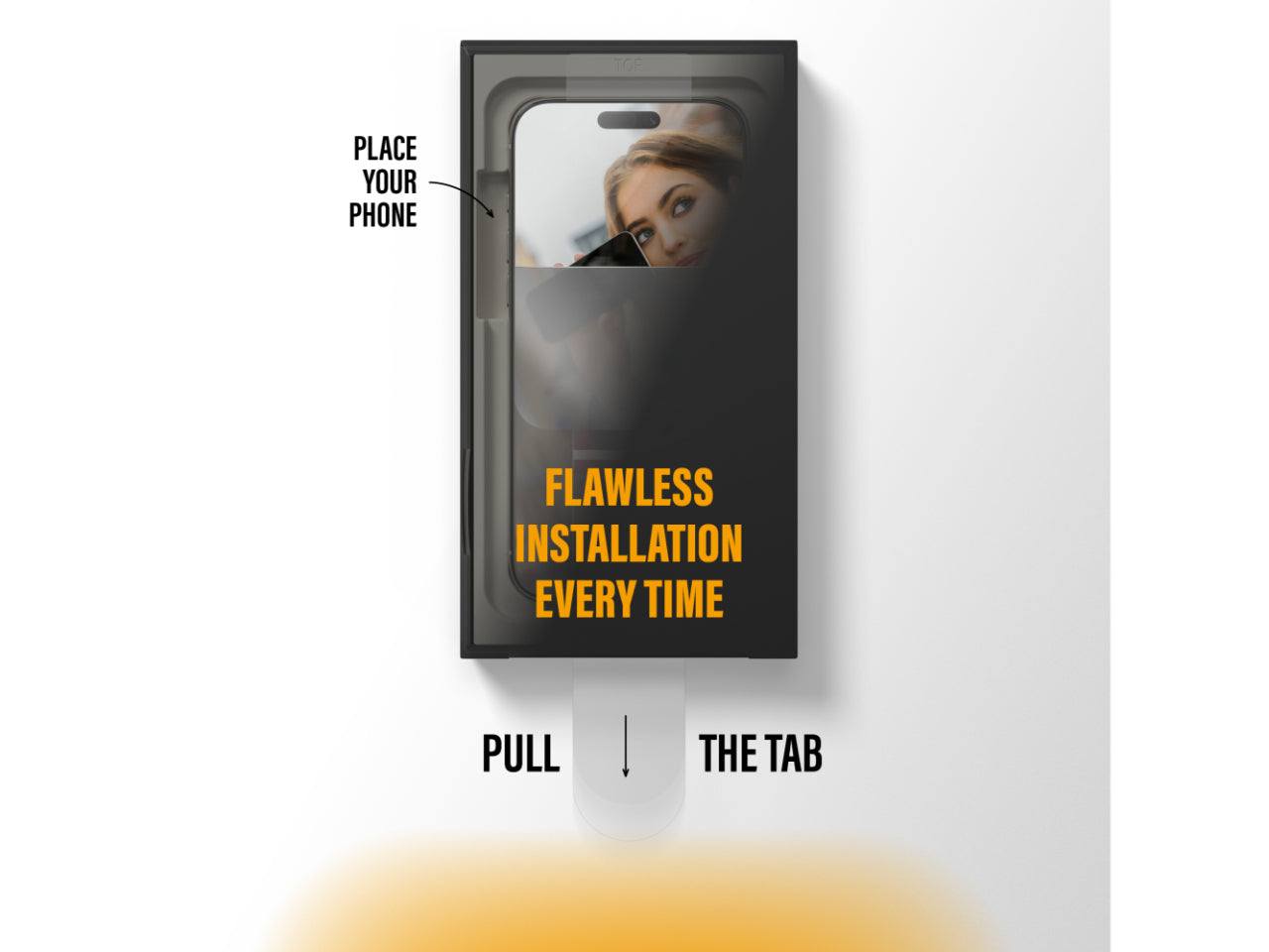 PanzerGlass UWF SP w. Fastfit in-a-box - iPhone 17