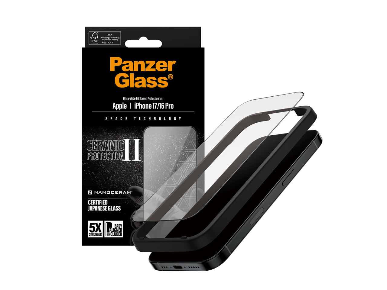 PanzerGlass UWF Ceramic SP - iPhone 17