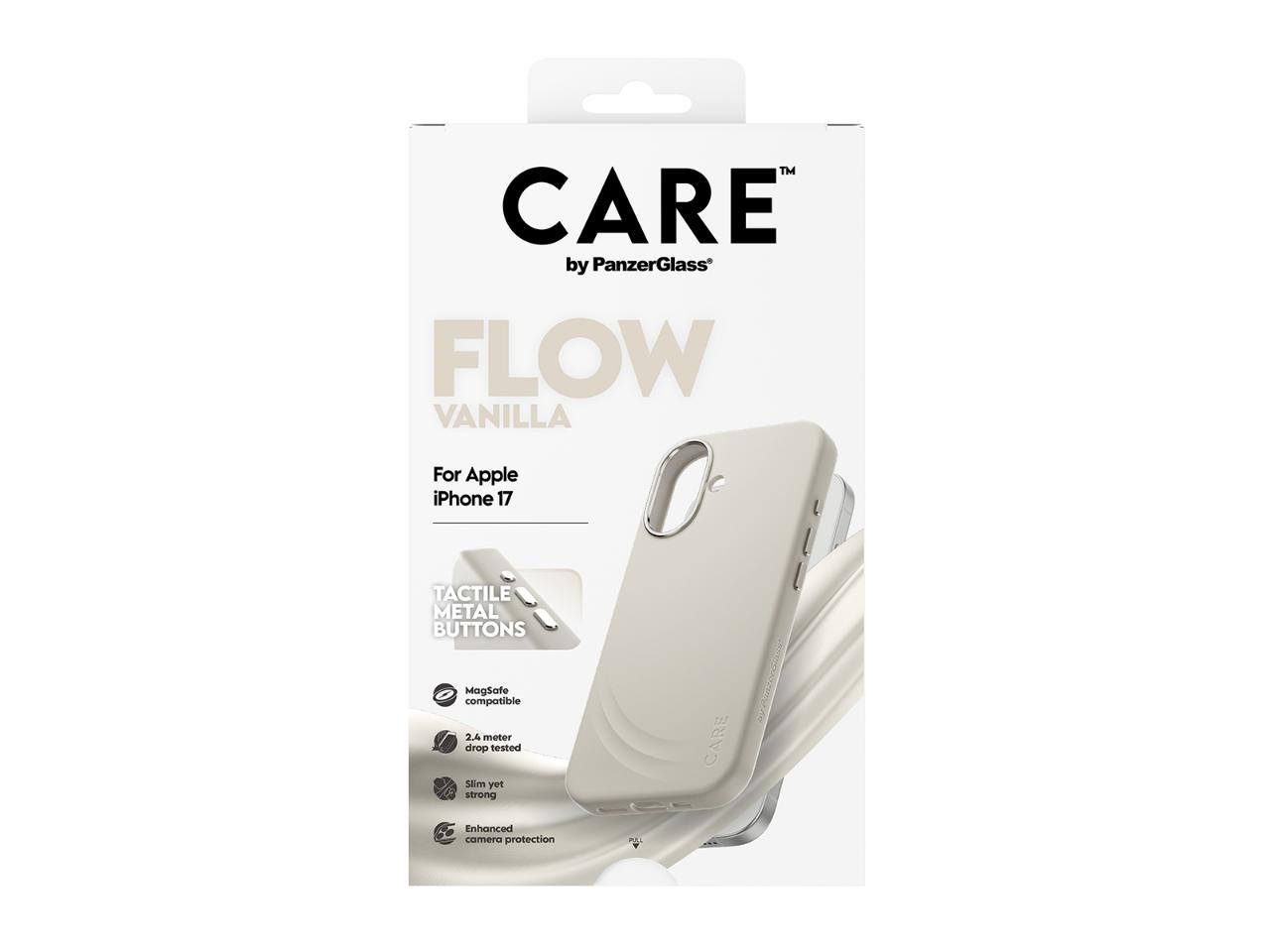 CARE by Panzer Flow Case (MS) - iPhone 17 - Vanilla