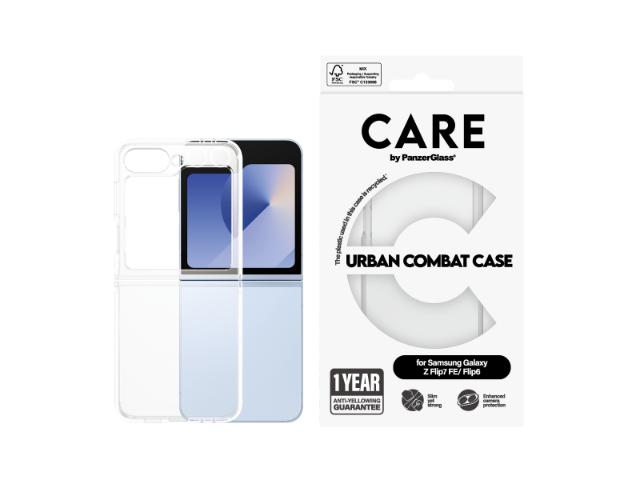 CARE by Panzer Urban Combat- Samsung Galaxy Z Flip 7 - Clear