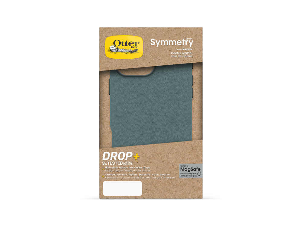 OtterBox Symmetry Cactus Leather - iPhone 16 Pro Max-Green