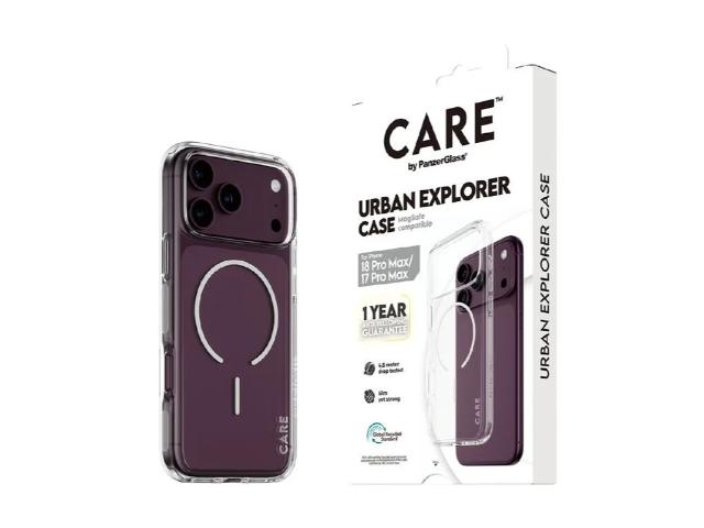 CARE Urban Explorer - iPh 18 Pro Max/17 Pro Max -Clr/Wht