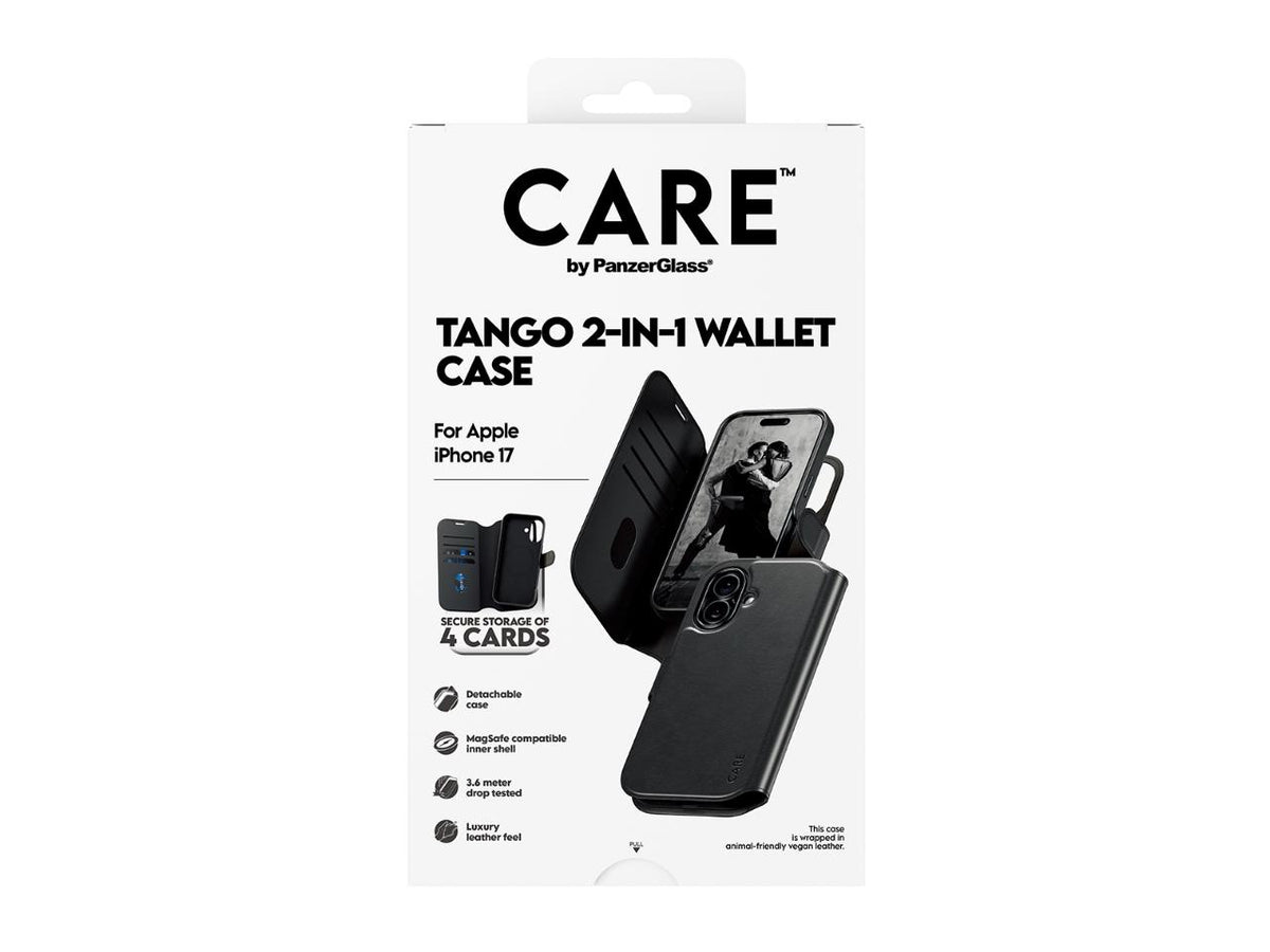 CARE by Panzer Feature Tango (MS) - iPhone 17 - Black